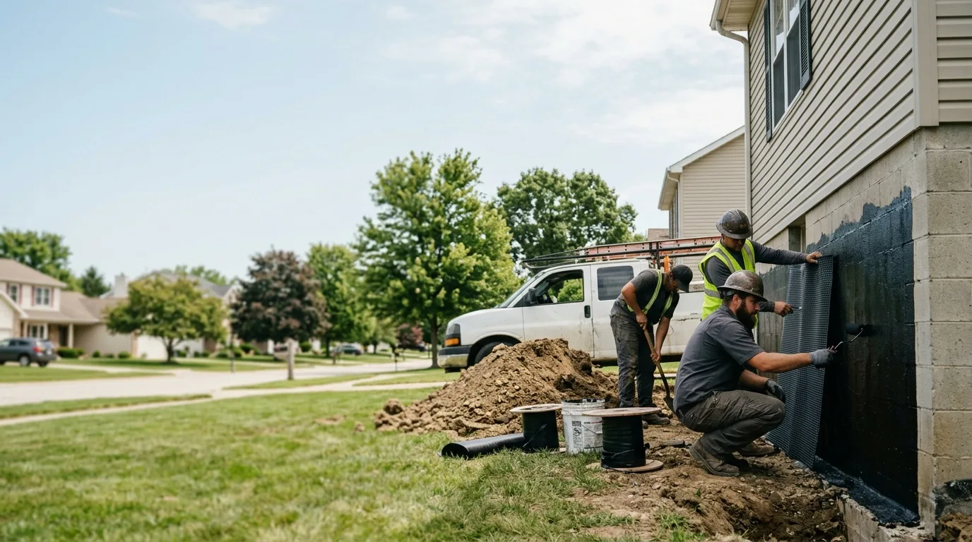 Basement Waterproofing in Modesto, IL near me